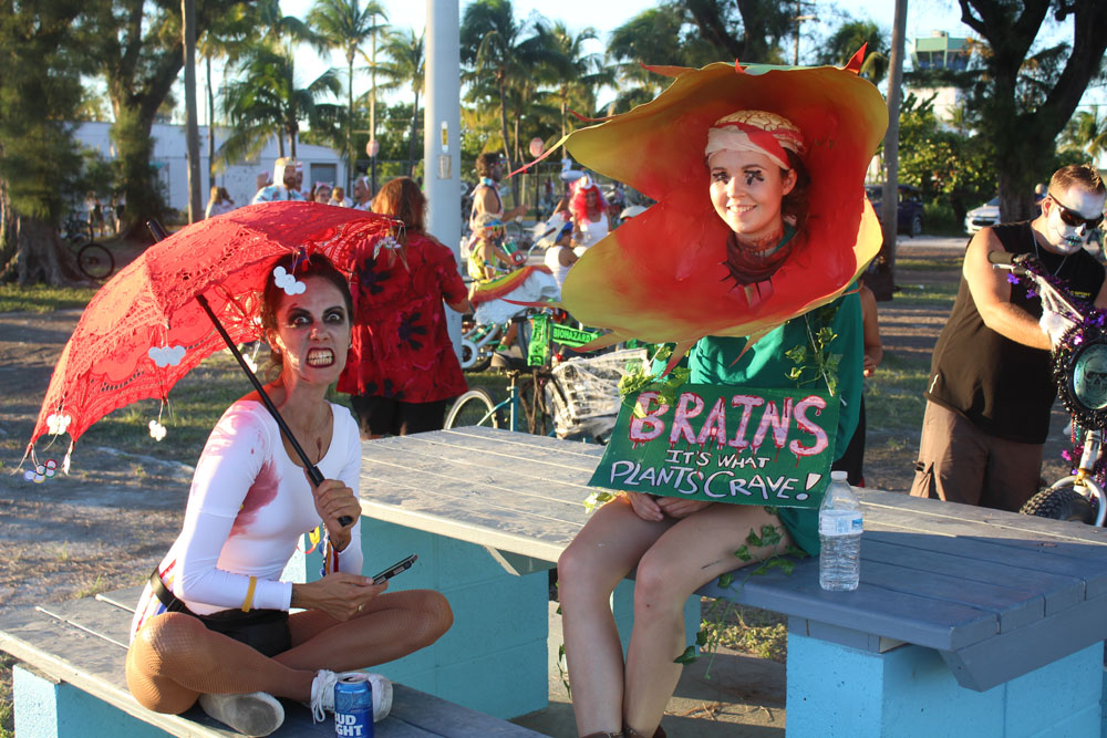 Zombie Bike Ride 2018 photo - Duval Street, Key West